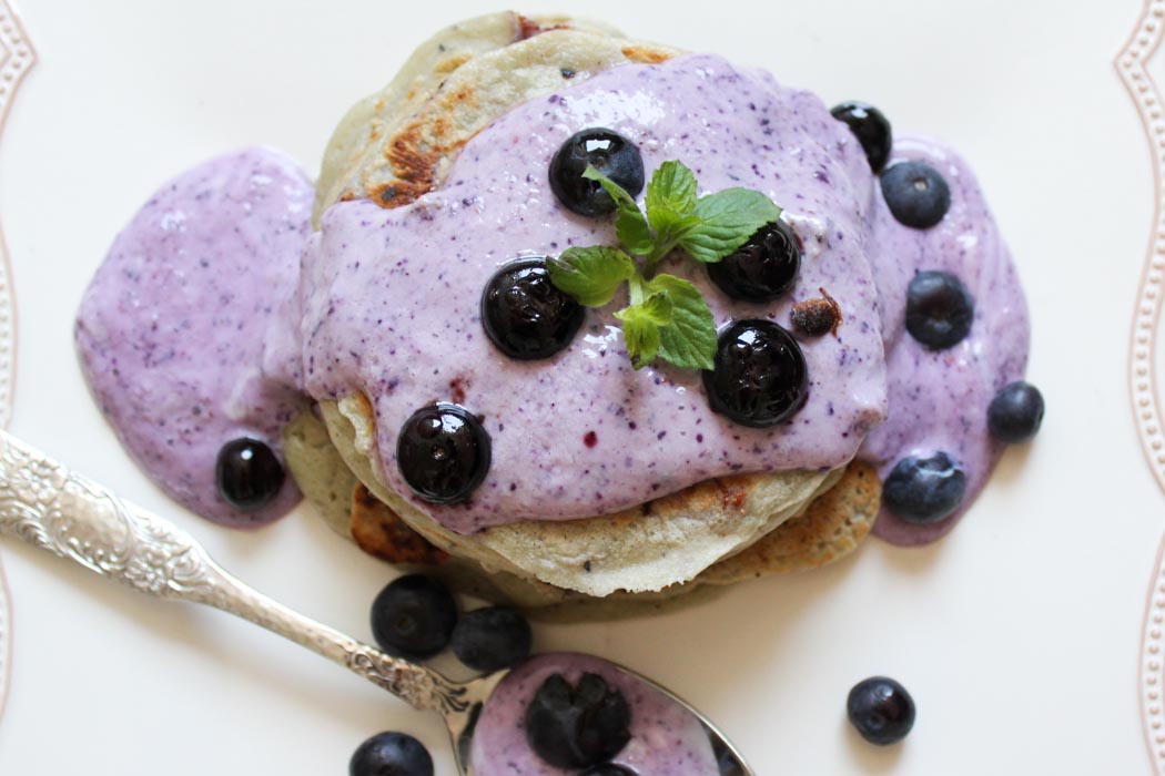Rezept-Lindarella-Fitnessblogger-Foodblogger-Blueberry-Pancakes-Breakfast-