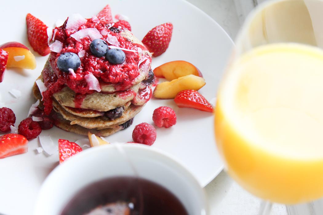 Rezept-Lindarella-Fitnessblogger-Foodblogger-Strawberry-Pancakes-Breakfast-3